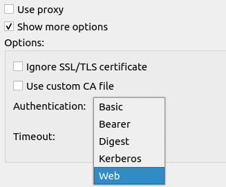 Activation of web login